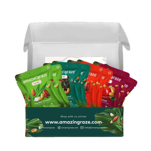 Amazin' Graze Nuts Variety Box (8 x 30g)