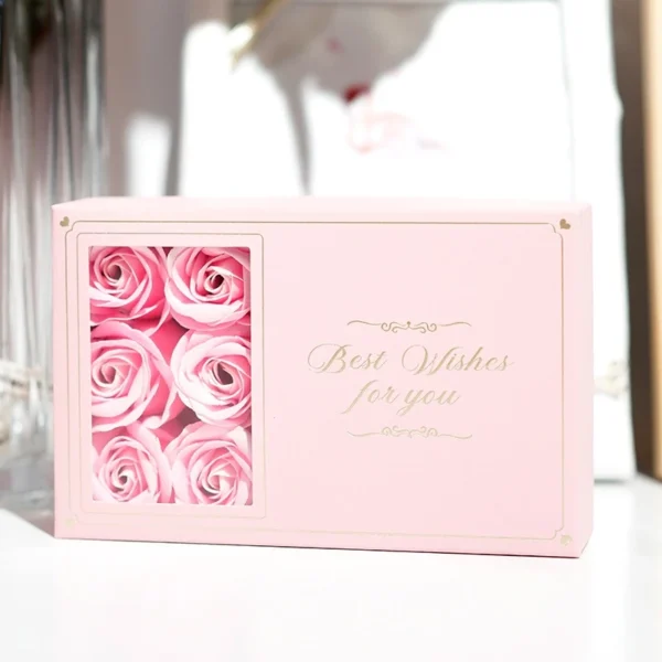 Rose Box Birthday Gift Box Necklace Box Jewelry Box