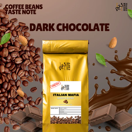 Italian Mafia Blend Espresso Coffee Beans (BARISTA RECOMMENDED)